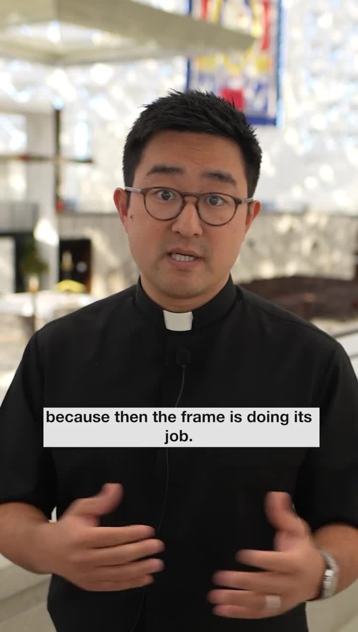 How are you pointing others to Christ? ⁠
⁠
Today we hear from Fr. Cheeyoon, who shares how St. John the Baptist never drew attention for his personal benefit but only to point others Christ. He compares this to a picture frame, how the frame keeps the spectator's eyes within the image and never on itself. ⁠
⁠
Listen to his full reflection through the link in our bio.