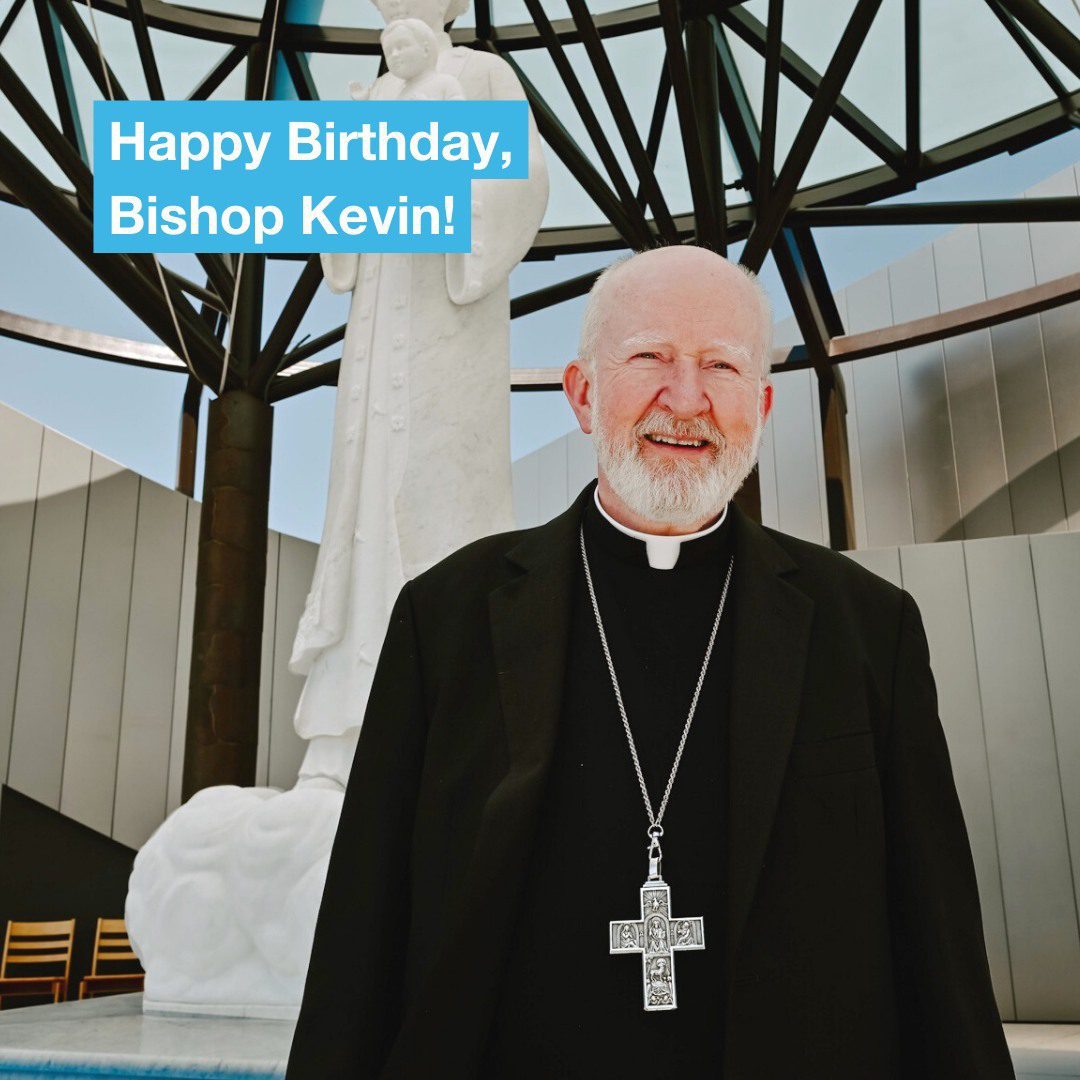 Today’s Bishop Kevin’s birthday! 

Happy Birthday, Bishop Vann! 🎉